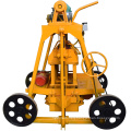 QTF40-3B moving manual small scale concrete hollow block making building machine